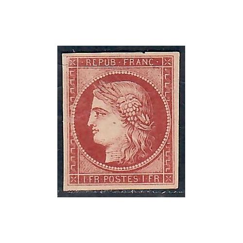 Lot C2758 - N°6A Classiques  Neuf (*) sans gomme