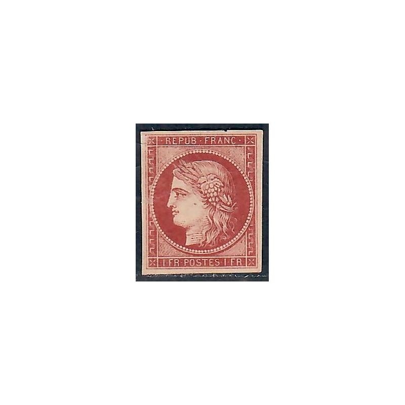 Lot C2758 - N°6A Classiques  Neuf (*) sans gomme