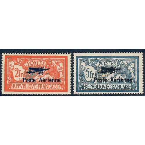 Lot A6996 - Poste aérienne - N°PA1/2 Neuf * Qualité TB
