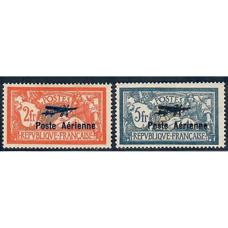 Lot A6996 - Poste aérienne - N°PA1/2 Neuf * Qualité TB