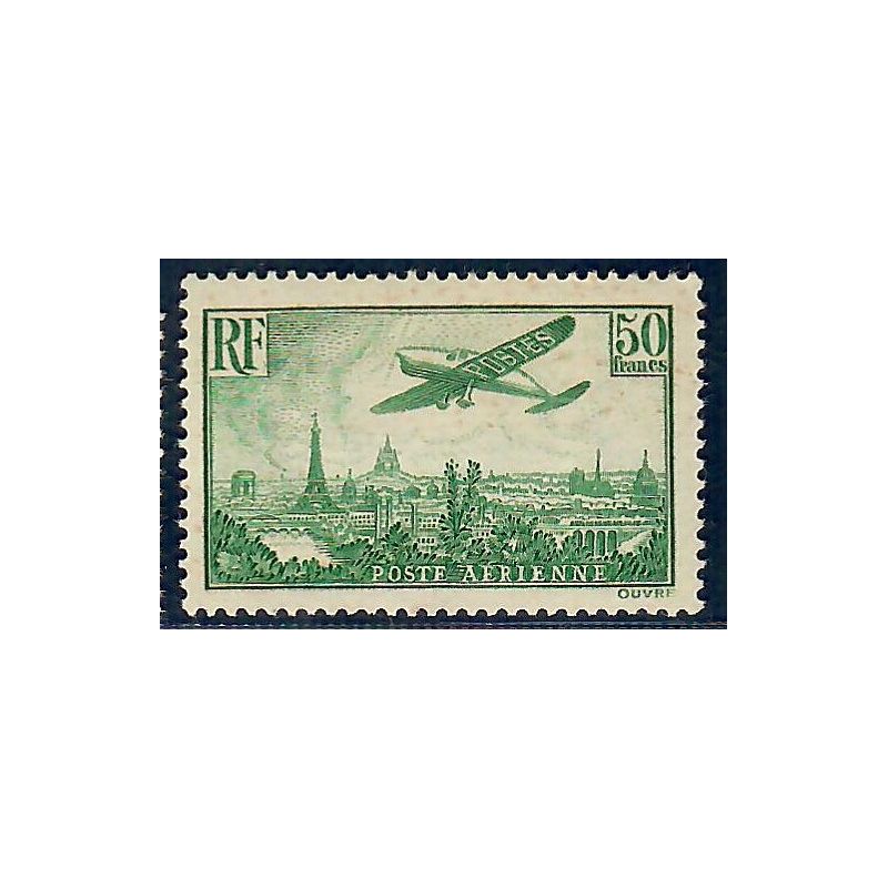 Lot A6999 - Poste aérienne - N°PA14 Neuf ** Luxe