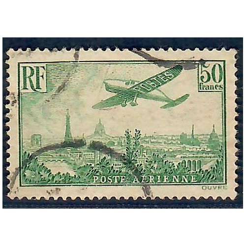 Lot A7002 - Poste aérienne - N°PA14 Oblitéré Qualité B