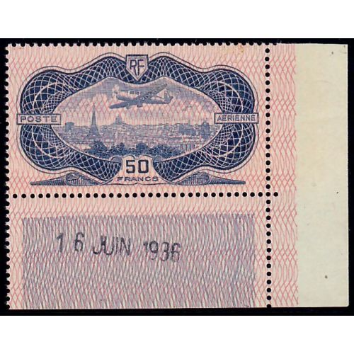 Lot A7004 - Poste aérienne - N°PA15 Neuf ** Luxe