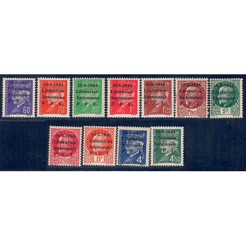 Lot A7095 - Libération Annemasse - N°1/11 **