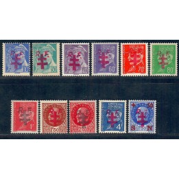 Lot A7071 - Libération Les Mureaux - N°1/11 **