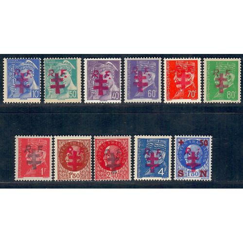 Lot A7071 - Libération Les Mureaux - N°1/11 **