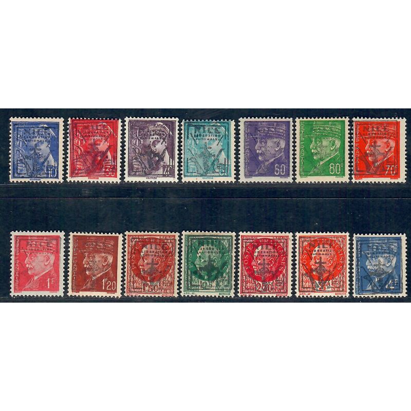 Lot A7040 - Libération St Laurent du Var - N°1/14 *