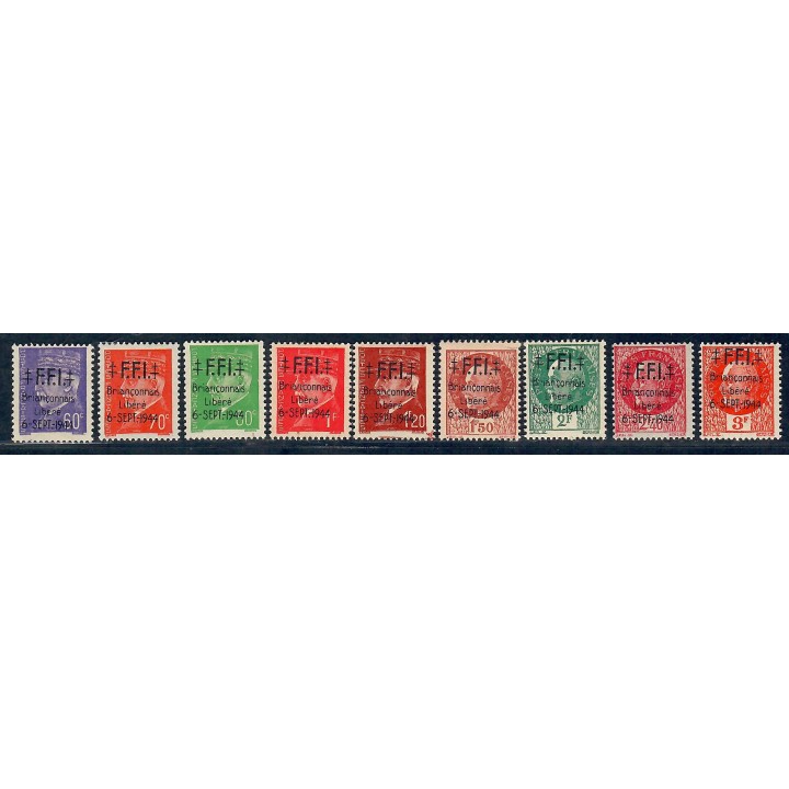 Lot A7061 - Libération Briançon - N°1/9 *