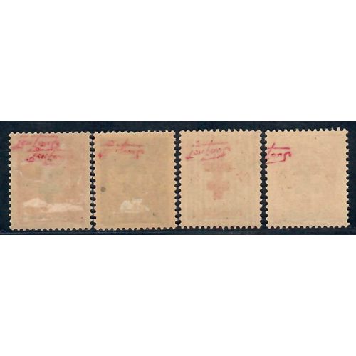 Lot A7044 - Libération Provins - N°12,16,18,22a *