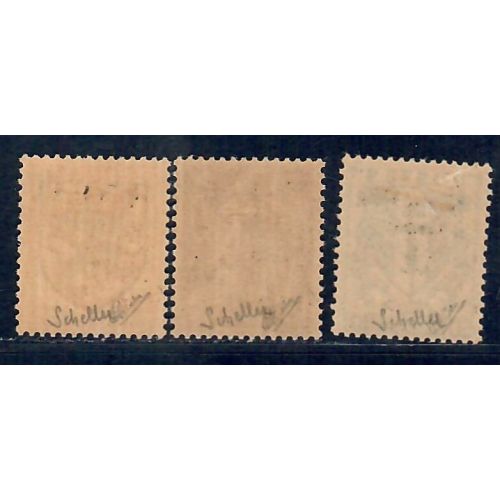 Lot A7101 - Libération Soulac sur Mer - N°1C,4Ma,7C *