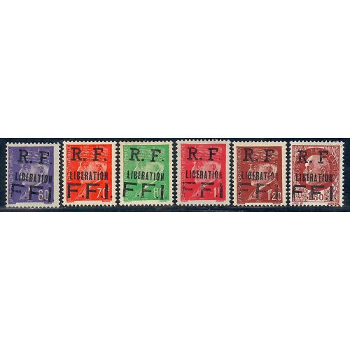 Lot A7048 - Libération Paris - N°2/7 *