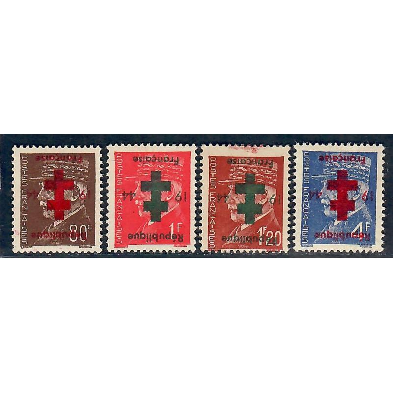Lot A7043 - Libération Provins - N°23,26,28,39 *
