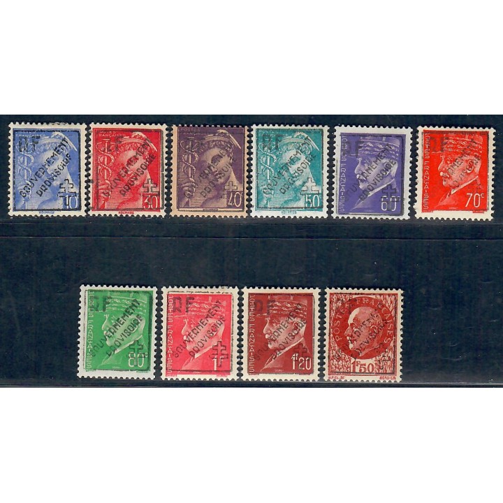 Lot A7060 - Libération Marseille - N°42/51 *