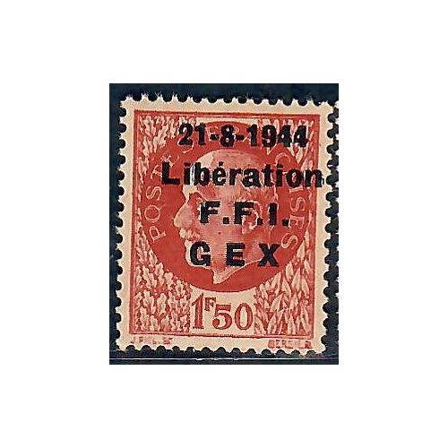 Lot A7065 - Libération Gex - N°6 **