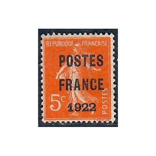 Lot A7021 - Préoblitéré - N°36 Neuf (*) sans gomme