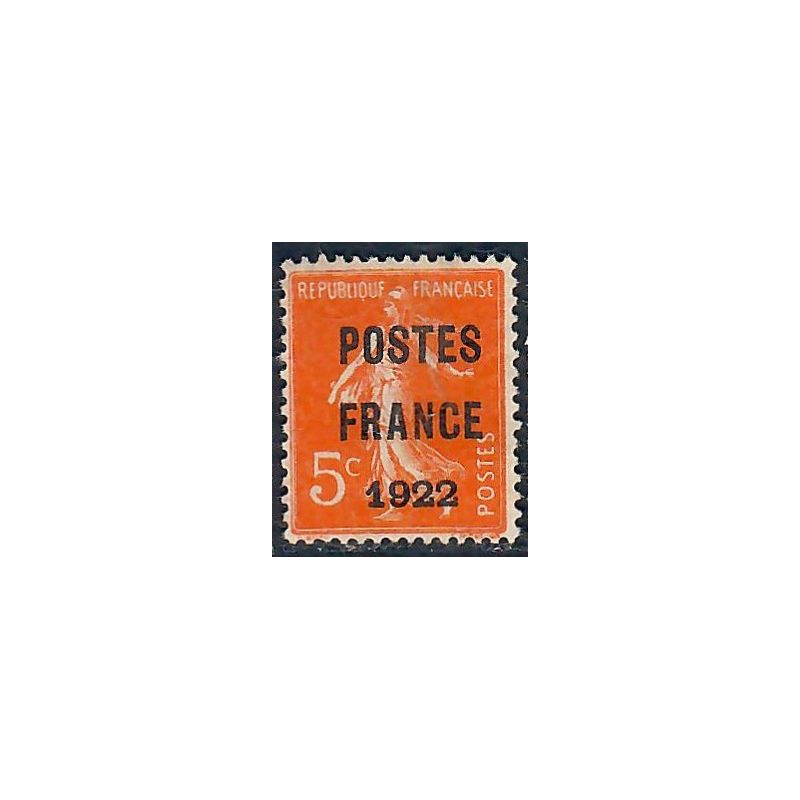 Lot A7021 - Préoblitéré - N°36 Neuf (*) sans gomme