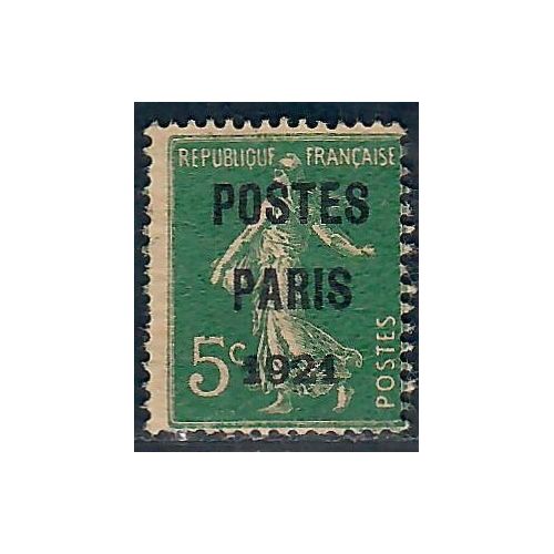 Lot A7018 - Préoblitéré - N°26 Neuf (*) sans gomme