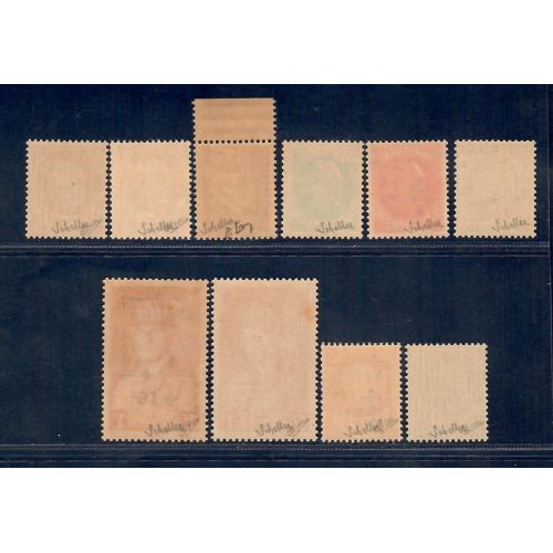 Lot A7103 - Libération Vence - N°1/3,5,12/14,16,25 et 27 **