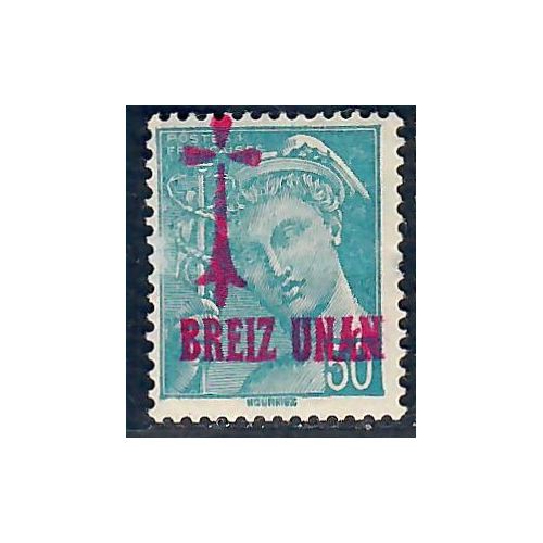 Lot A7108 - Libération Bretagne - N°4M *