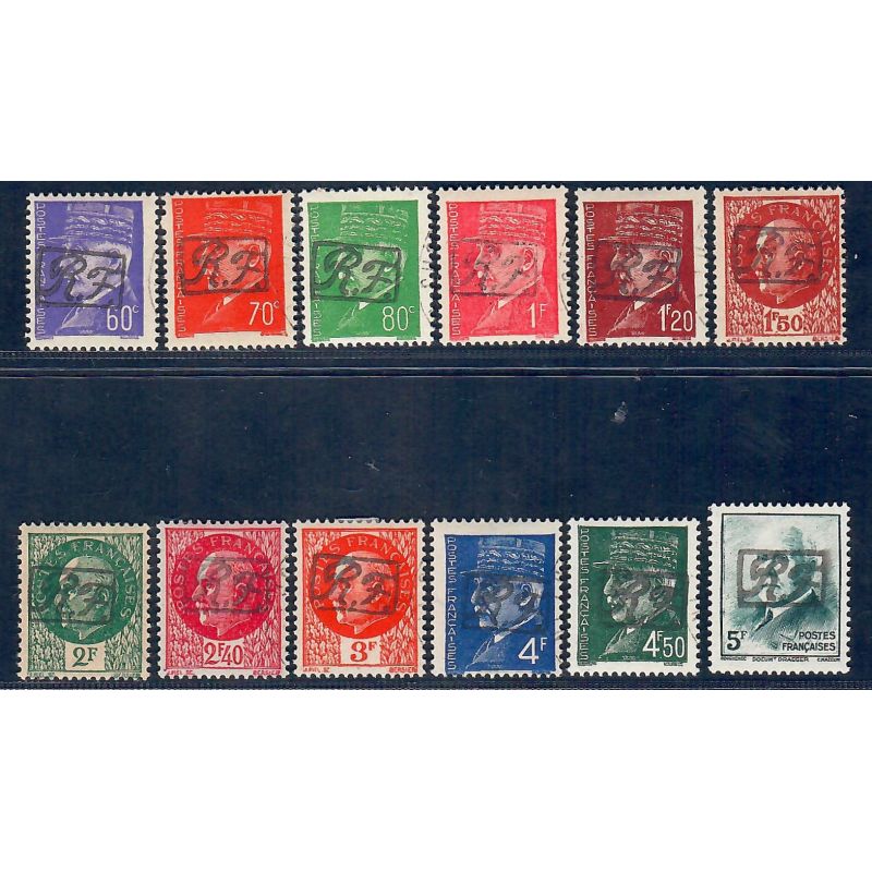 Lot A7117 - Libération Chouze s/ Loire - N°1/12 *