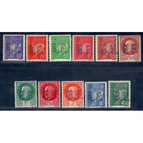 Lot A7120 - Libération Badonvillier - N°1/11 *