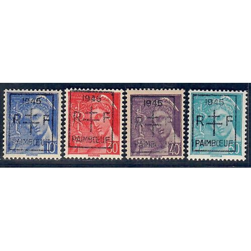 Lot A7125 - Libération Paimboeuf - N°1M/4M *