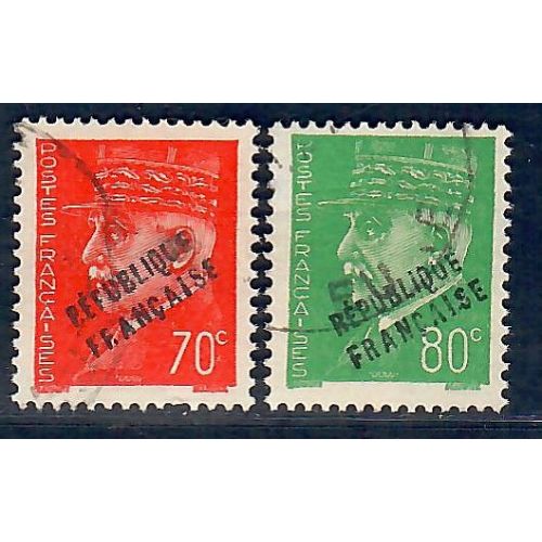 Lot A7135 - Libération Evreux - N°6/7 Obl