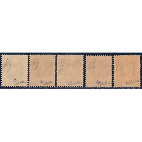 Lot A7136 - Libération Curzay - N°3,6/8,12 **