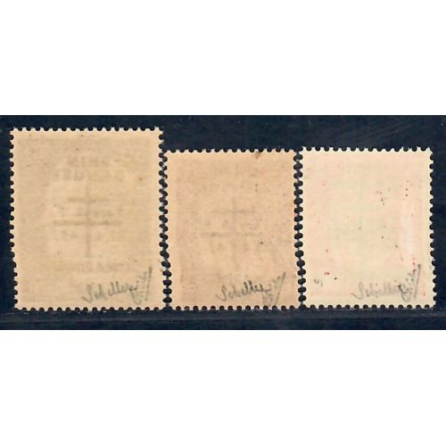 Lot A7141 - Libération Sigmaringen - N°6,9,14 **