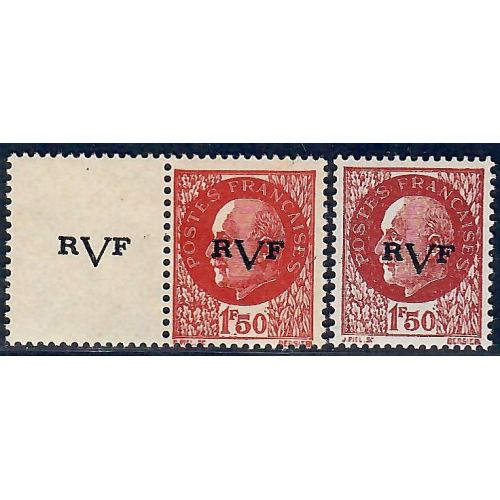 Lot A7149 - Libération Ligny en Barrois - N°1/1a *