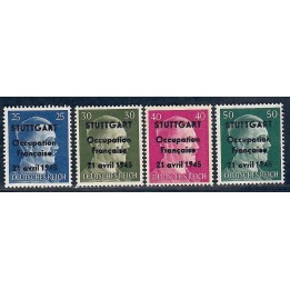 Lot A7157 - Libération Stuttgart - N°5/8 **