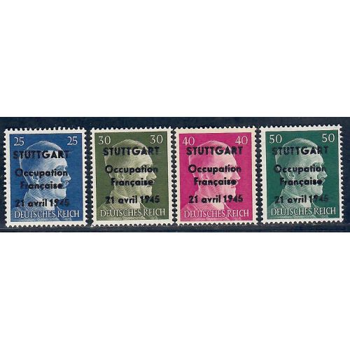 Lot A7157 - Libération Stuttgart - N°5/8 **