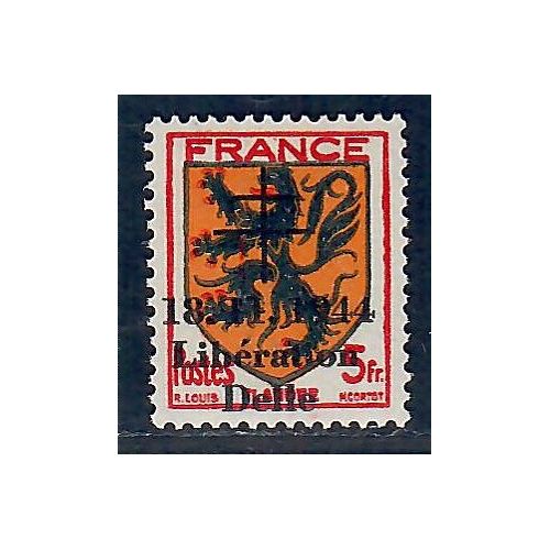 Lot A7159 - Libération Delle - N°25C **