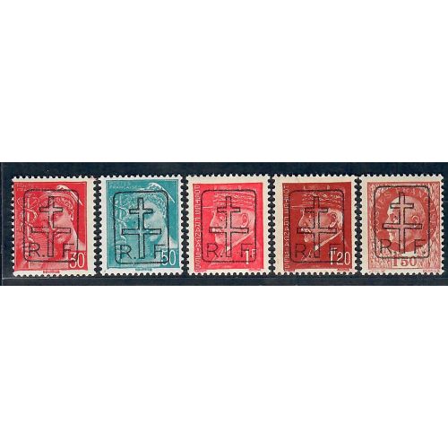 Lot A7165 - Libération Mamers - N°1/5 **