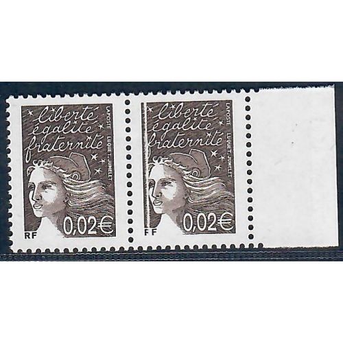 Lot A7225 - Variétés - N°3444 Neuf ** Luxe