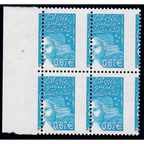 Lot A7226 - Variétés - N°3453a Neuf ** Luxe