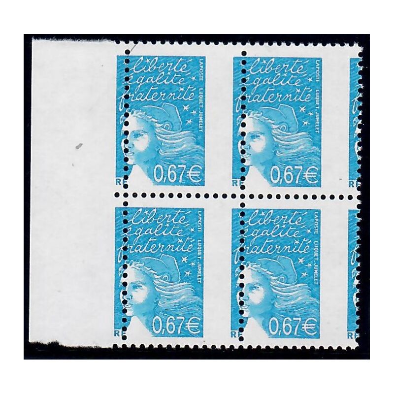 Lot A7226 - Variétés - N°3453a Neuf ** Luxe