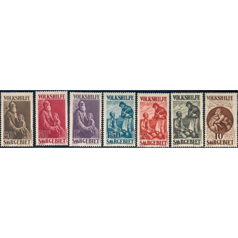 Lot A7238 - Sarre - N°125/131 - Neuf ** Luxe