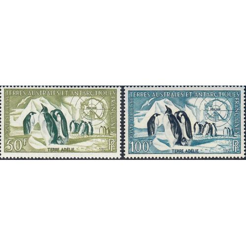 Lot A7339 - TAAF - N°2/3 - Neuf ** Luxe