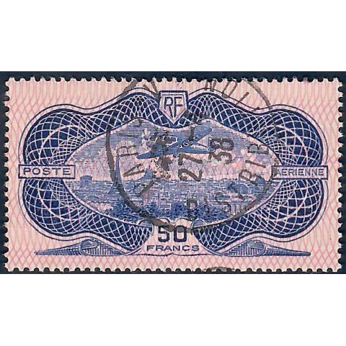 Lot A7363 - Poste aérienne - N°15 Oblitéré Qualité B