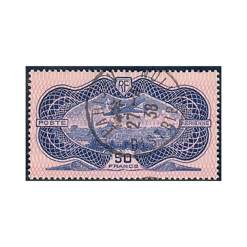 Lot A7363 - Poste aérienne - N°15 Oblitéré Qualité B