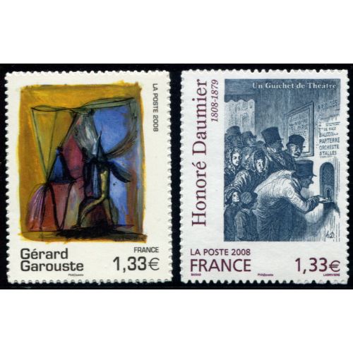 Lot A7325 - Poste Autoadhésif - N°222 et 224 Neuf ** Luxe