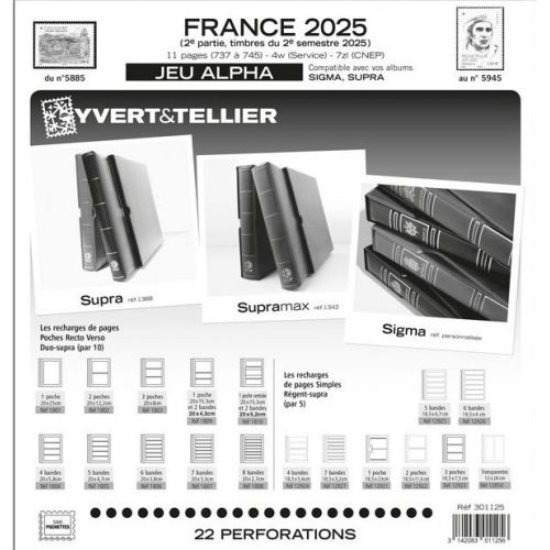 PRECOMMANDE - Jeux Alpha France 2025 2ème Semestre