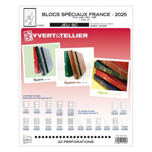 NOUVEAUTE - Jeux SC Blocs Spéciaux 2025 2ème partie