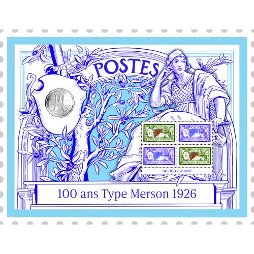 Affiche "100 ans Type Merson 1926"