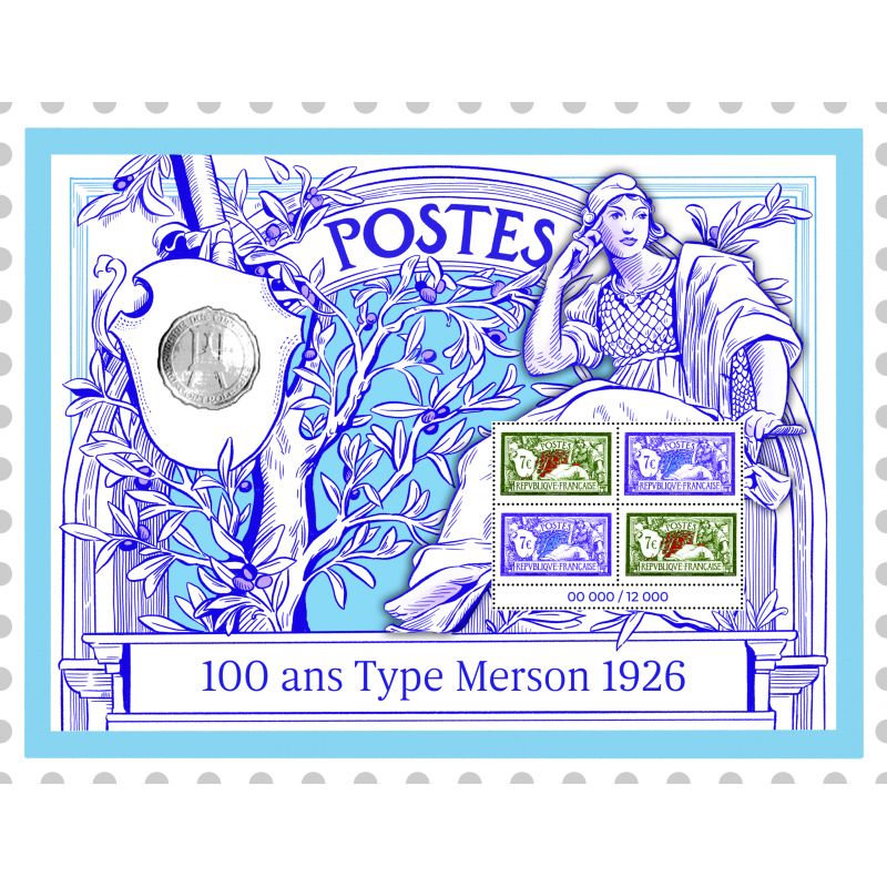 Affiche "100 ans Type Merson 1926"