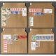 NOUVEAUTE - Lot de 100 Enveloppes pré-affranchies avec sticker suivi - en Francs - 100g (3,10€) - Tarif 2026