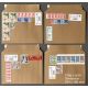 100 Enveloppes cartonnées pré-affranchies avec sticker suivi - en Francs - 100g (3,60€) 