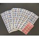 Lot de faciale 100 timbres à 23 Francs