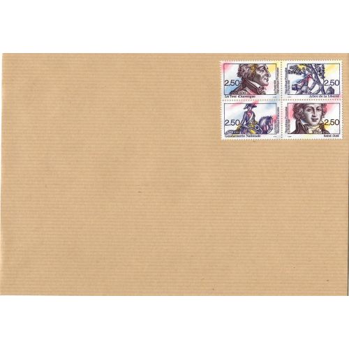 NOUVEAUTE - 100 Lettres France 20g (1,52€) - en Francs - Pack de timbre pour affranchissement - Tarif 2026